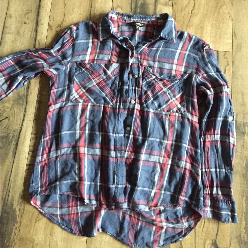 Express Lightweight Boyfriend Shirt